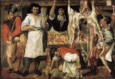 F:foto di artisticaAnnibale CaraccioLa bottega del maccelaio.jpg